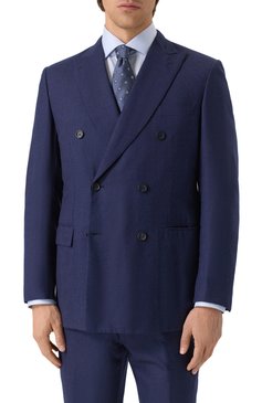 Шерстяной костюм с двубортным пиджаком BRIONI, арт. RA01/06A8T/LIPARI, фото 3