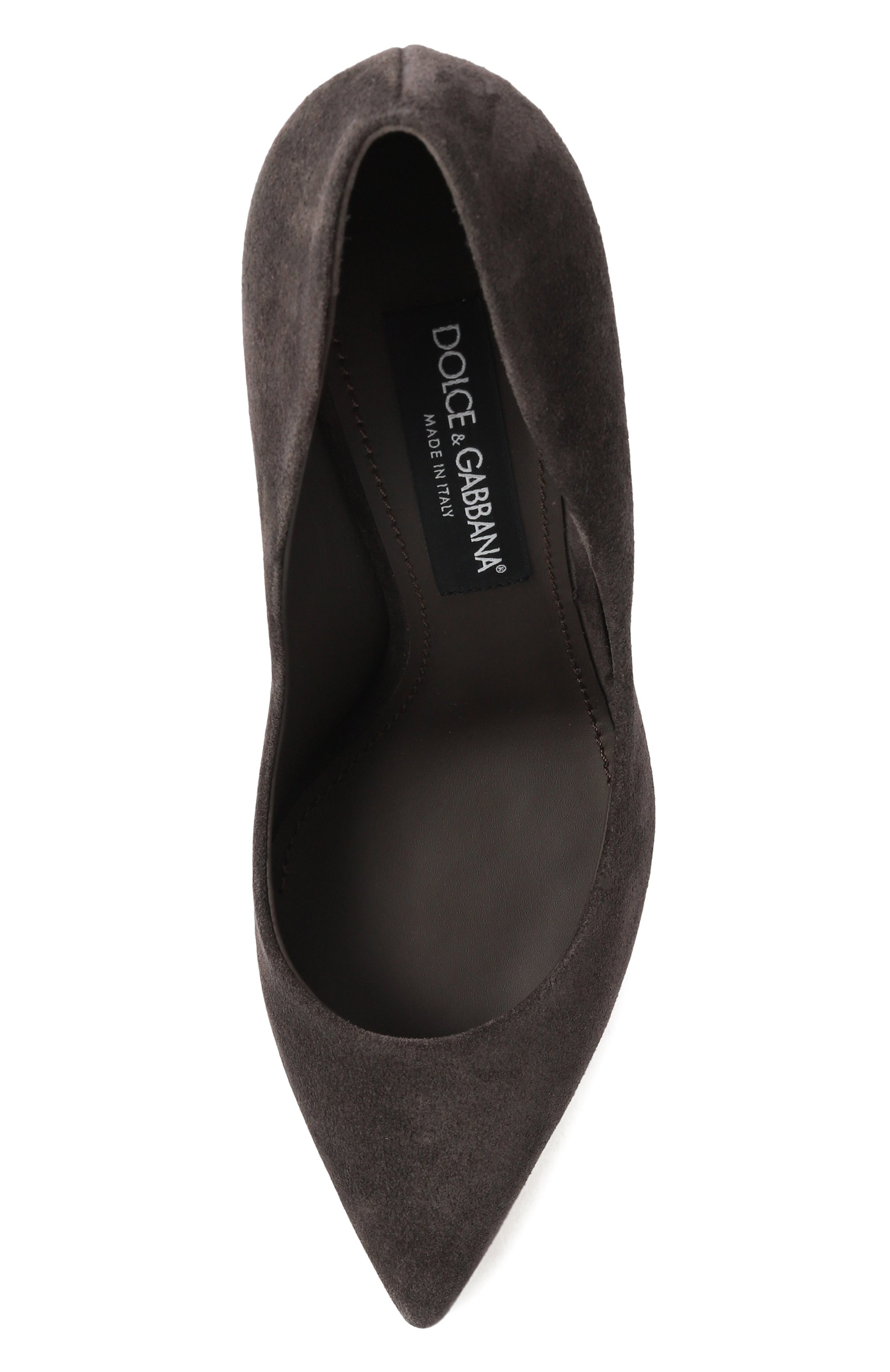 Замшевые туфли cardinale 90 DOLCE & GABBANA, арт. CD1840/B7260, фото 6