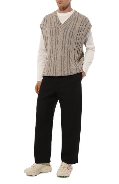 Кожаные кроссовки rhyton GUCCI, арт. 720953/DRW00, фото 2