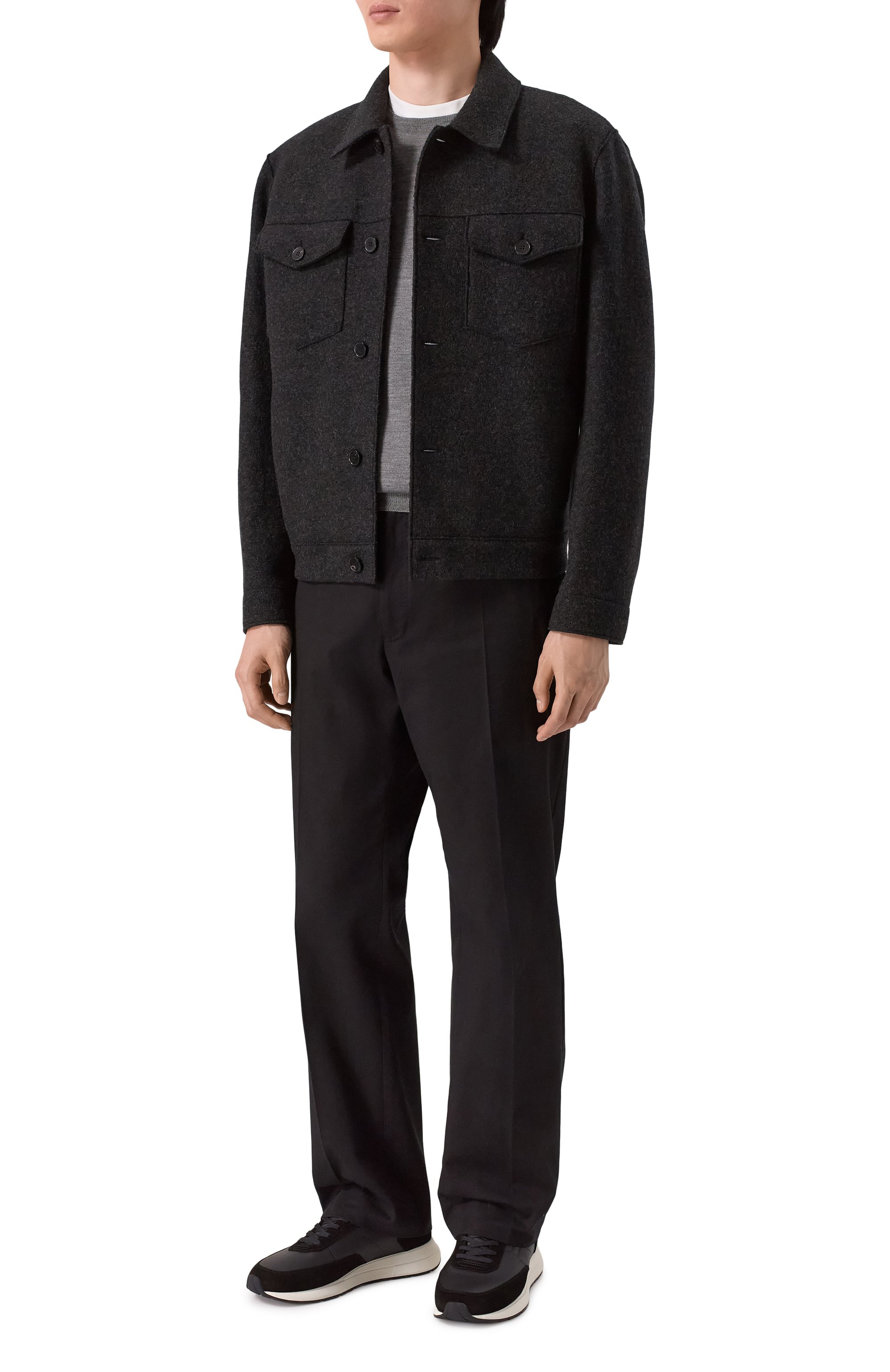 Кожаные кроссовки vinston BOSS, арт. 50557837, фото 2