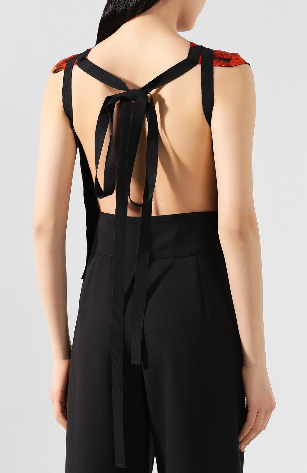 Топ из смеси вискозы и хлопка DRIES VAN NOTEN, арт. 201-10769-9325, фото 4
