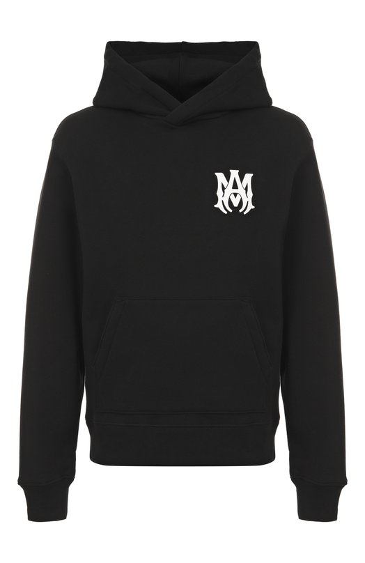 Хлопковое худи Amiri AMJYHD1050 Чёрный AMJYHD1050
