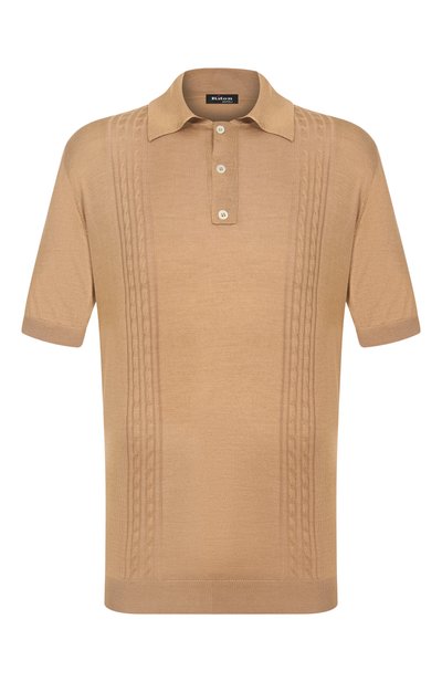 Мужская шелковое поло KITON, арт. UMK0852