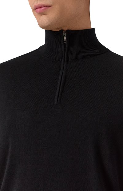 Джемпер из шерсти и лиоцелла PAUL&SHARK черного цвета по цене 56850 руб., арт. 15311164, фото 5 Джемпер из шерсти и лиоцелла PAUL&SHARK, арт. 15311164, фото 5