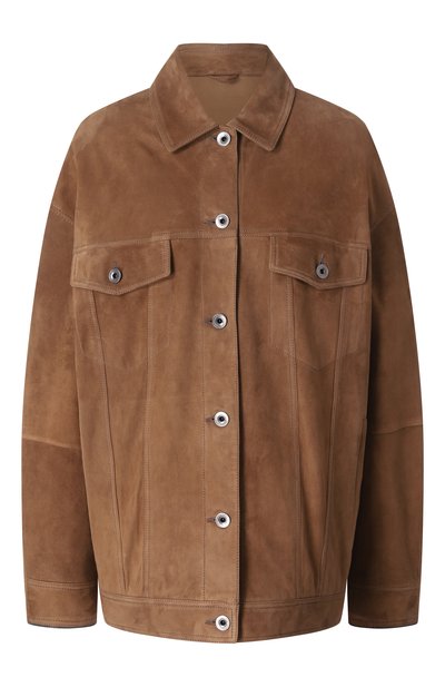 Женская замшевая куртка BRUNELLO CUCINELLI, арт. MPCAI7326