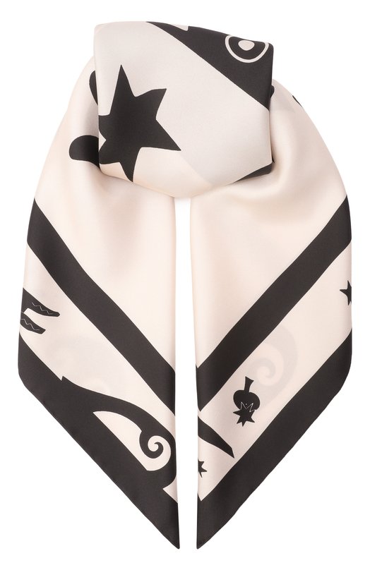 Шелковый платок Lanvin AW-SARF01-1SLN-P26 Кремовый AW-SARF01-1SLN-P26