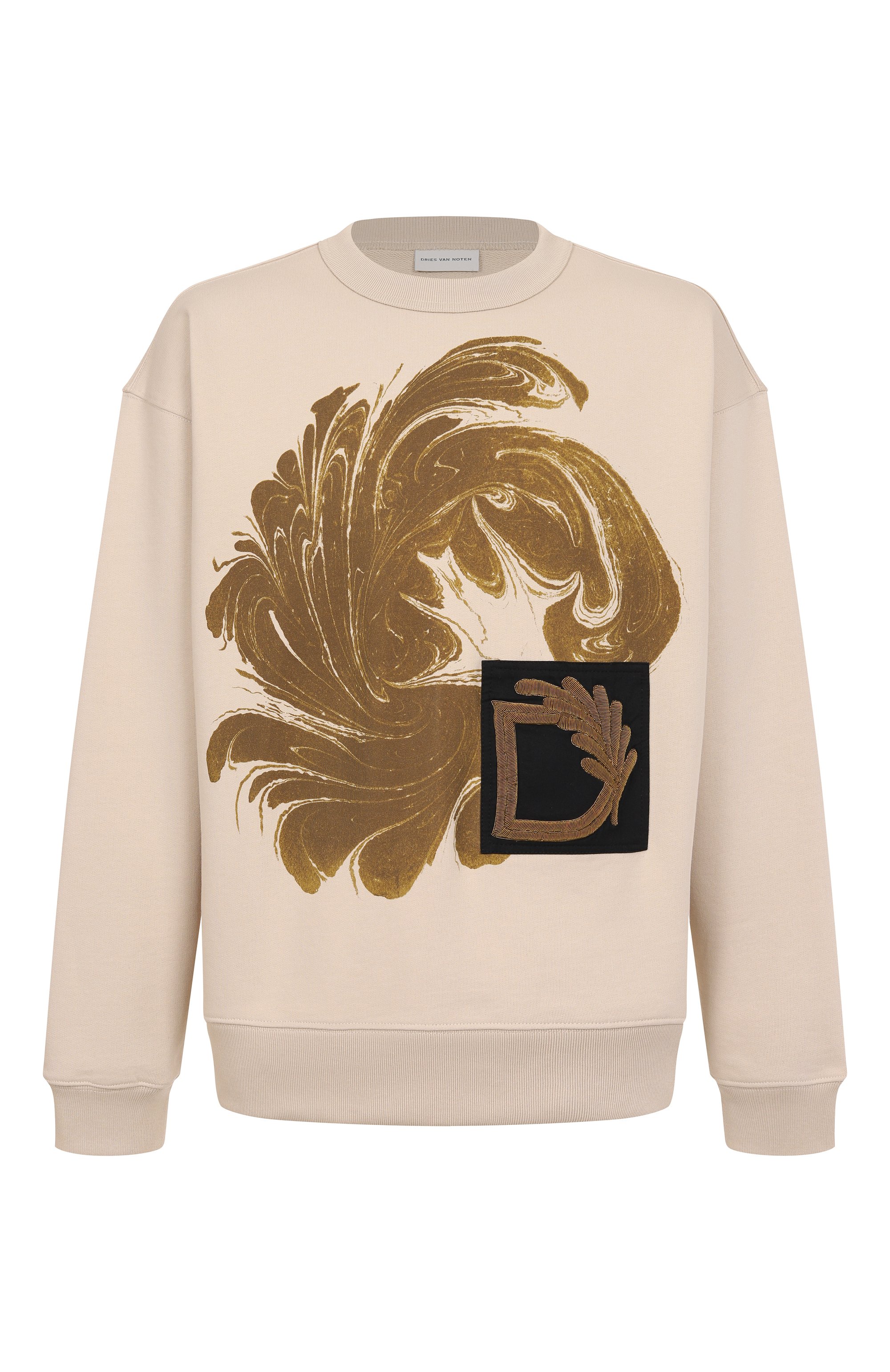Хлопковый свитшот DRIES VAN NOTEN, арт. 251-021166-1610, фото 1