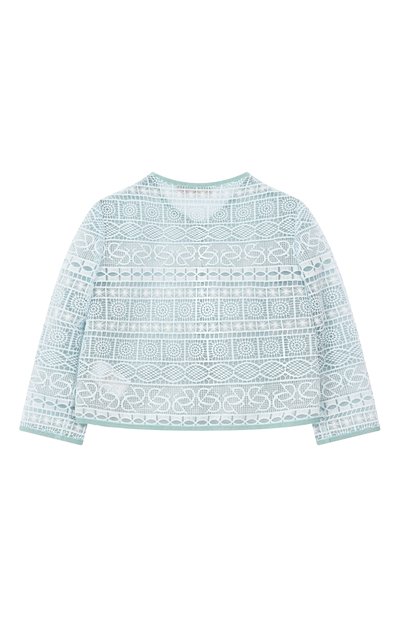 Хлопковый жакет ELIE SAAB JUNIOR, арт. EFGC015/TS1124_001