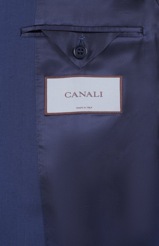 Шерстяной костюм Canali 11280/19-BF00084 Синий  11280/19-BF00084 Фото 9
