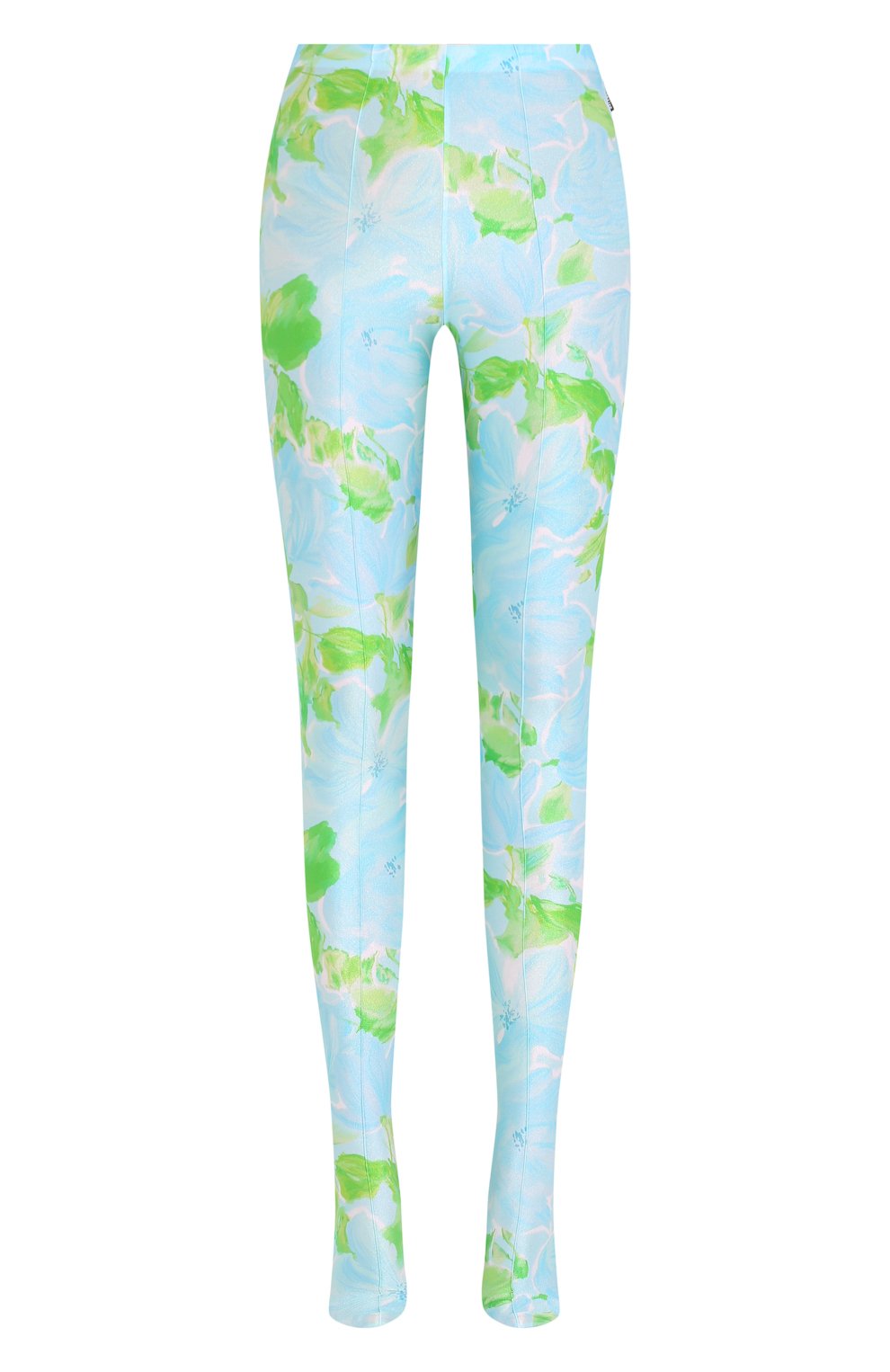 Легинсы BALENCIAGA светло-зеленого цвета по цене 45400 руб., арт. 622337/TILE9, фото 1 Легинсы BALENCIAGA, арт. 622337/TILE9, фото 1