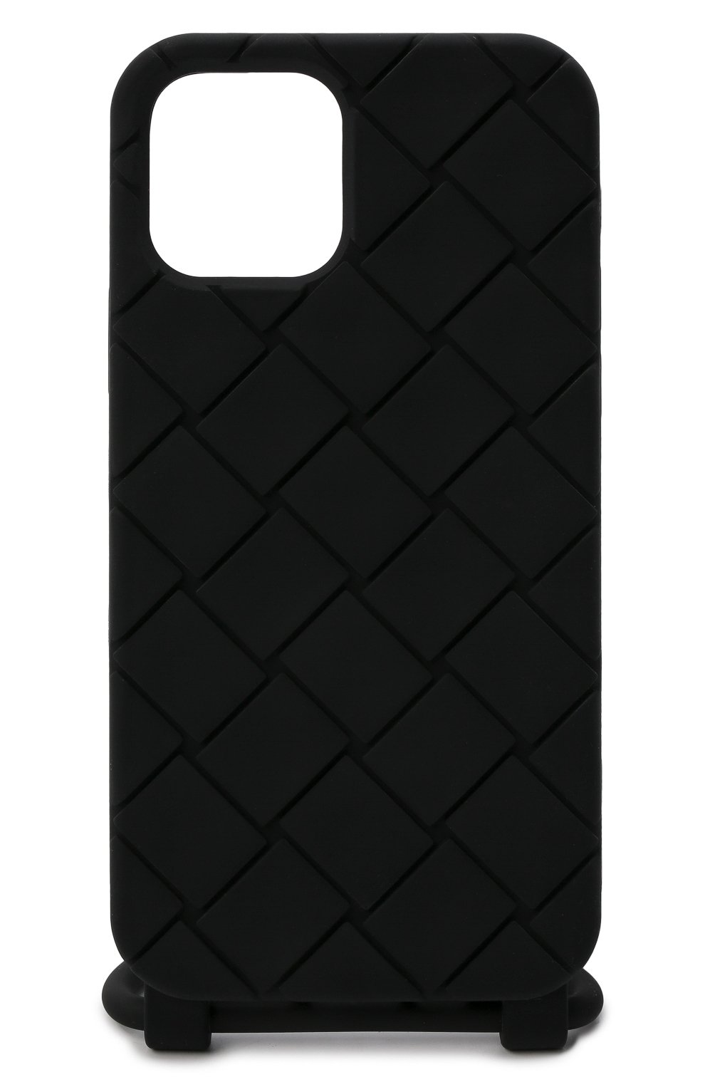 Чехол для iphone 12/12 pro BOTTEGA VENETA черного цвета по цене 18450 руб., арт. 680029/V0EY0, фото 1 Чехол для iphone 12/12 pro BOTTEGA VENETA, арт. 680029/V0EY0, фото 1