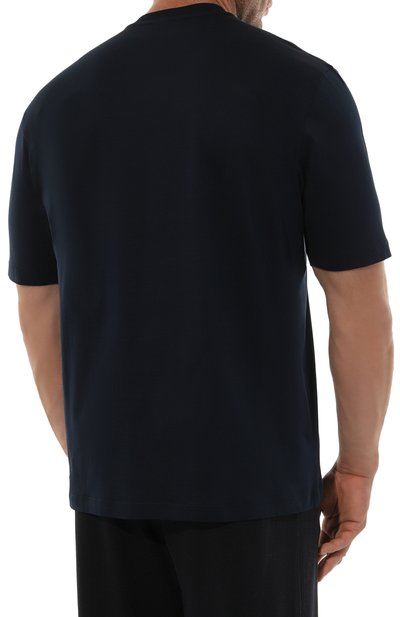 Хлопковая футболка ZILLI, арт. TSR001M0110VZSD00/60, фото 4