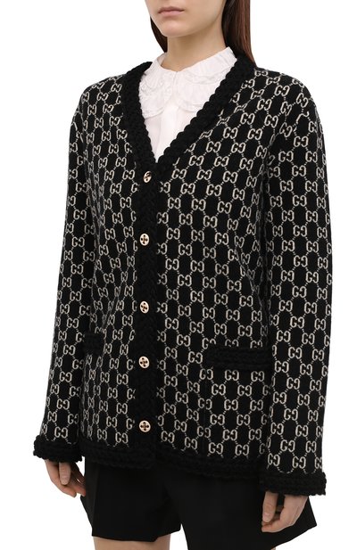 Шерстяной кардиган GUCCI, арт. 644570/XKBN1, фото 3
