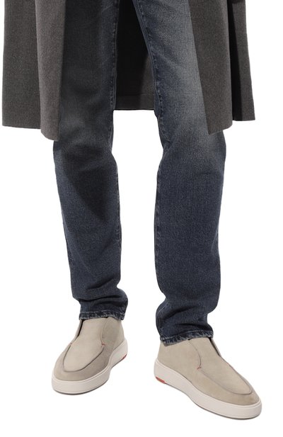 Замшевые ботинки SANTONI, арт. MBCD21868BARTSL0E21, фото 3