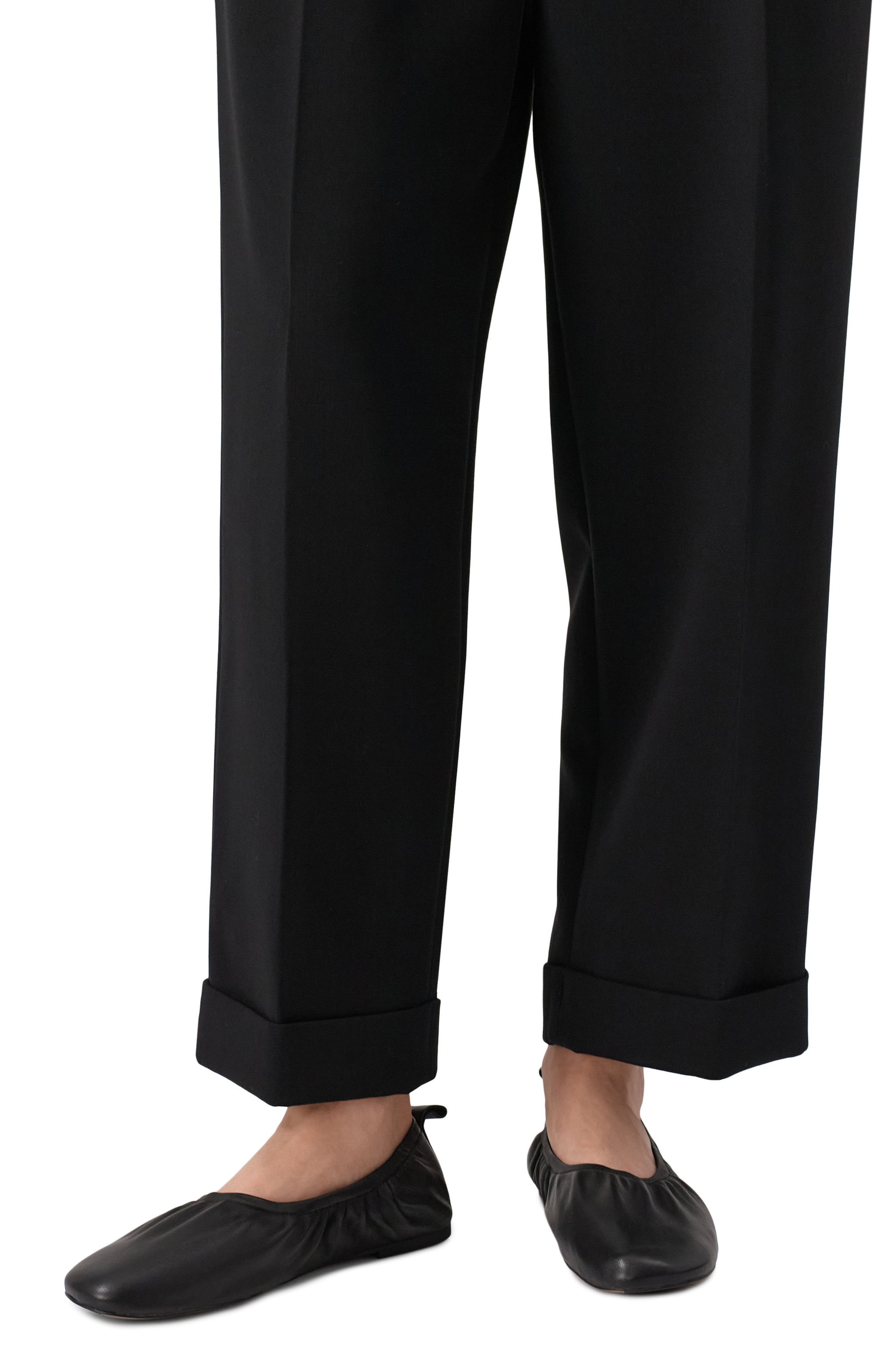 Кожаные балетки 12 STOREEZ, арт. 130435, фото 3