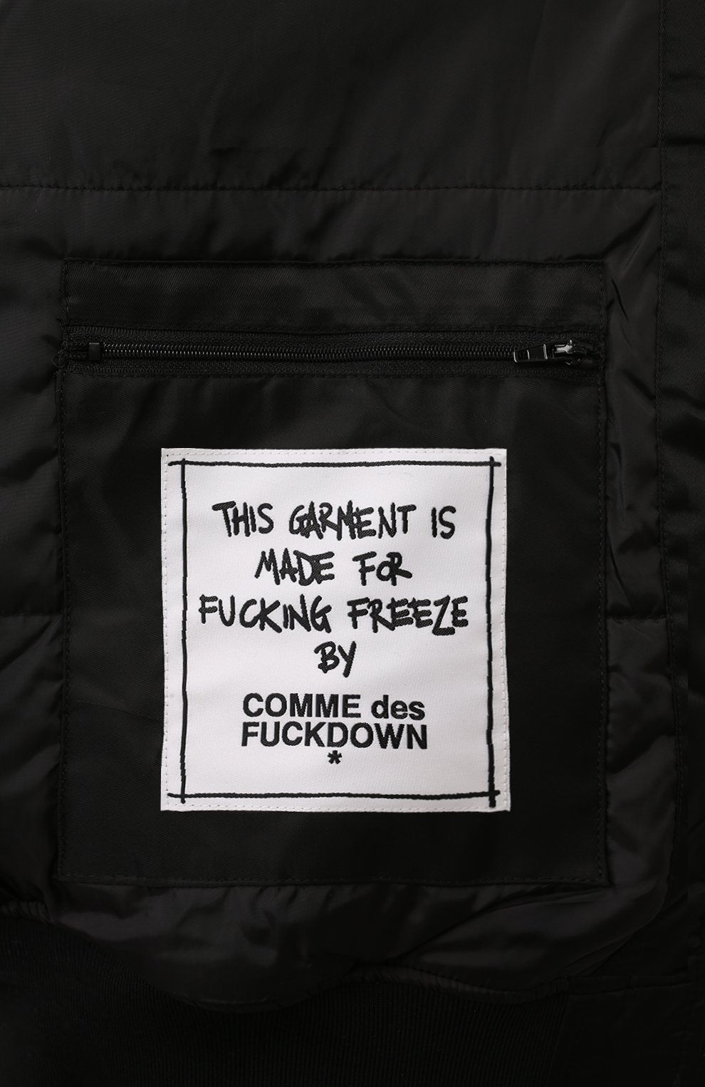 Утепленный бомбер COMME DES FUCKDOWN, арт. CFABM01303, фото 6