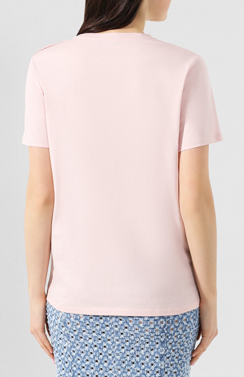 Хлопковая футболка BALMAIN, арт. RF01322/I170, фото 4