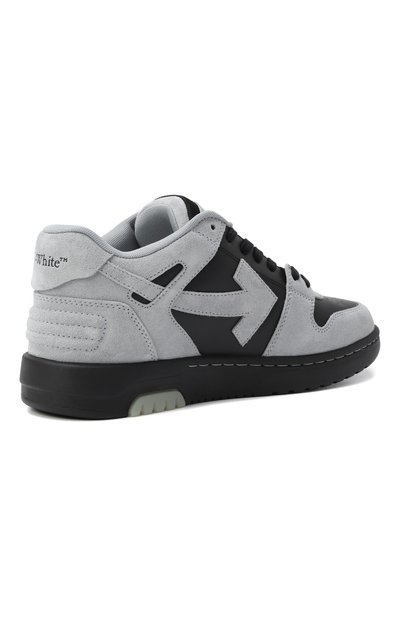 Замшевые кеды out of office OFF-WHITE, арт. 0MIA189S25LEA0070510, фото 5