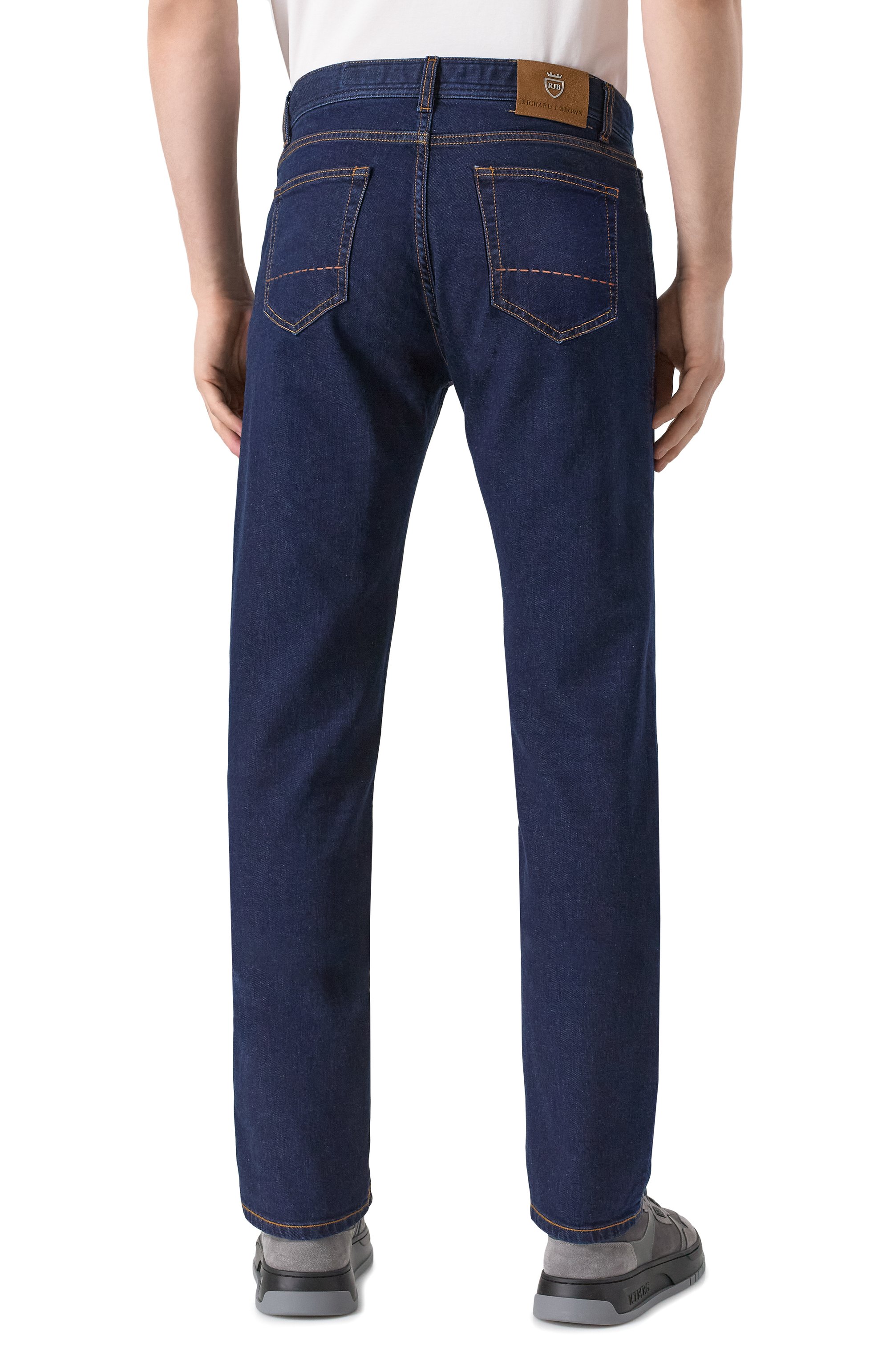 Джинсы RICHARD J. BROWN темно-синего цвета по цене 52700 руб., арт. T0KY0 RB/T259/W111, фото 4 Джинсы RICHARD J. BROWN, арт. T0KY0 RB/T259/W111, фото 4