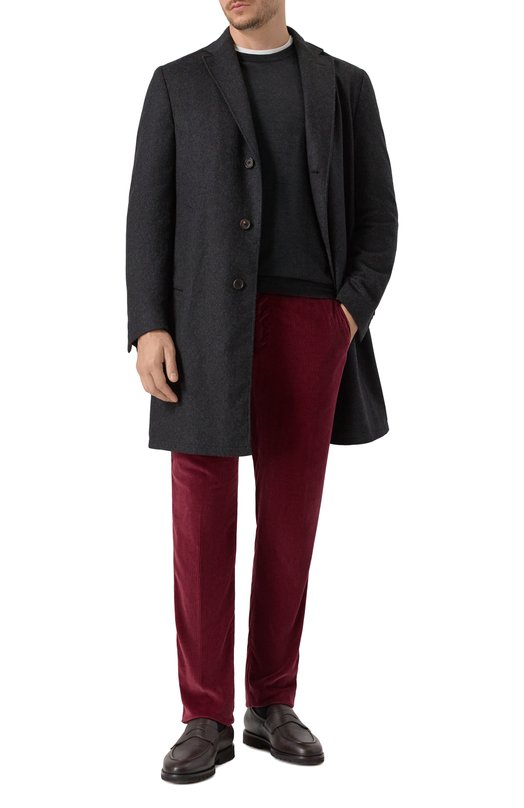 Вельветовые брюки Kiton UPLACRK0138H16 Розовый  UPLACRK0138H16 Фото 2
