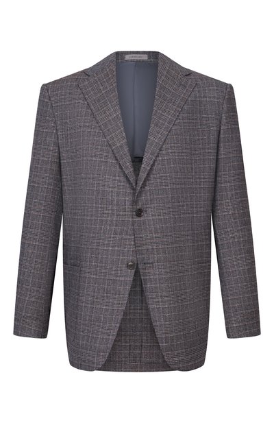 Мужской пиджак из шелка и шерсти CORNELIANI, арт. 27X018/2716215