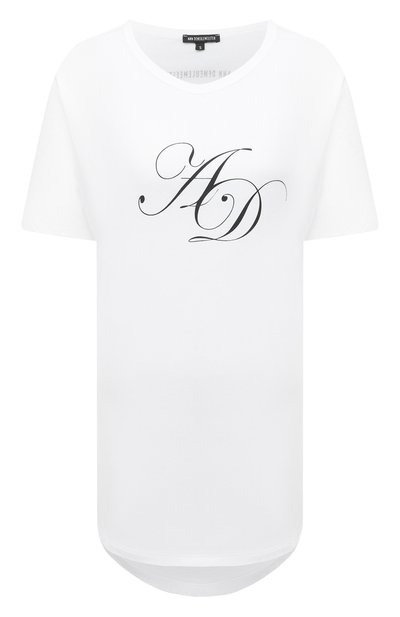 Женская хлопковая футболка ANN DEMEULEMEESTER, арт. 2002-3979-232-001