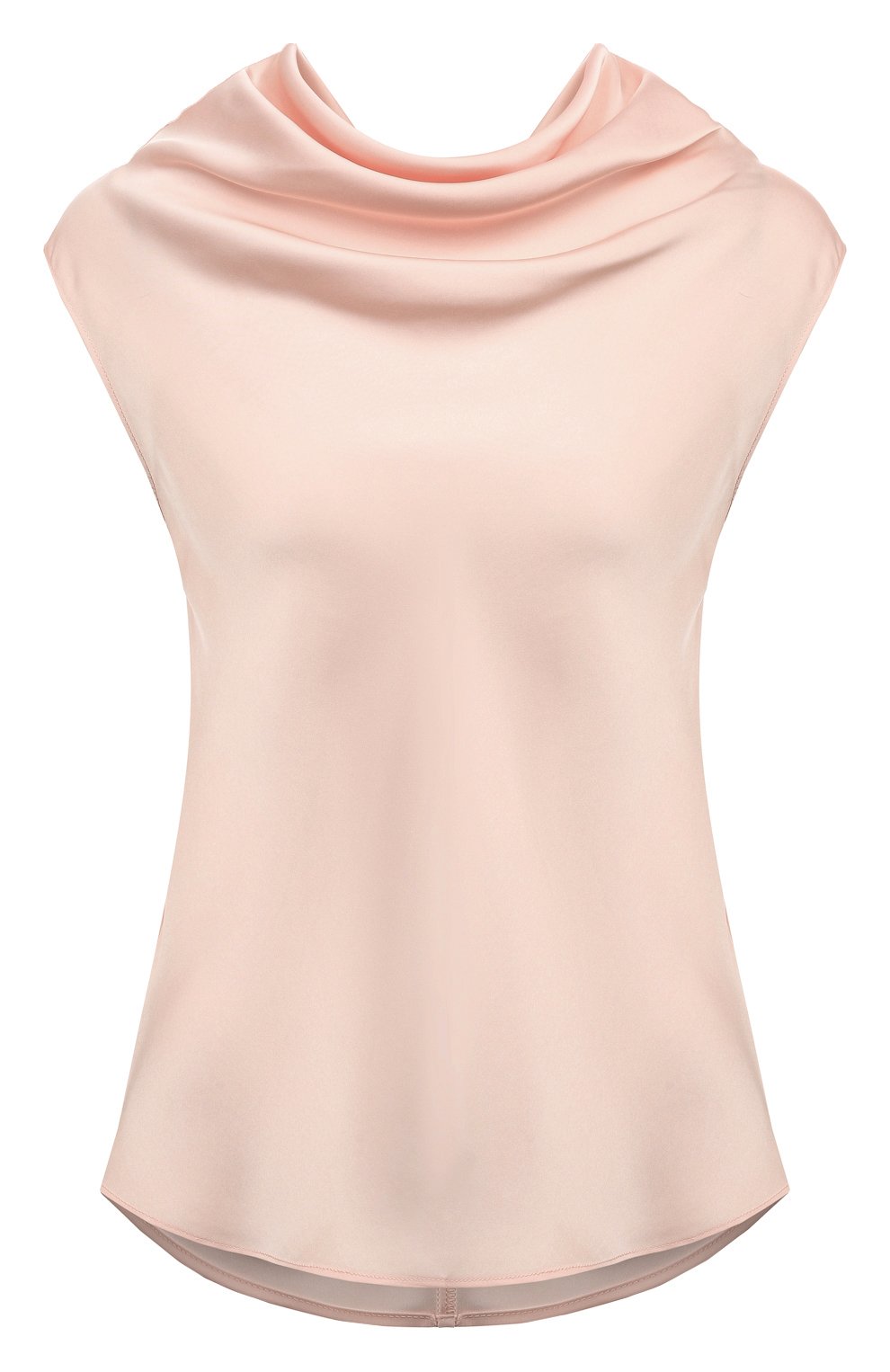 Атласная блузка PHILOSOPHY DI LORENZO SERAFINI розового цвета по цене 19150 руб., арт. V0212/0722, фото 1 Атласная блузка PHILOSOPHY DI LORENZO SERAFINI, арт. V0212/0722, фото 1