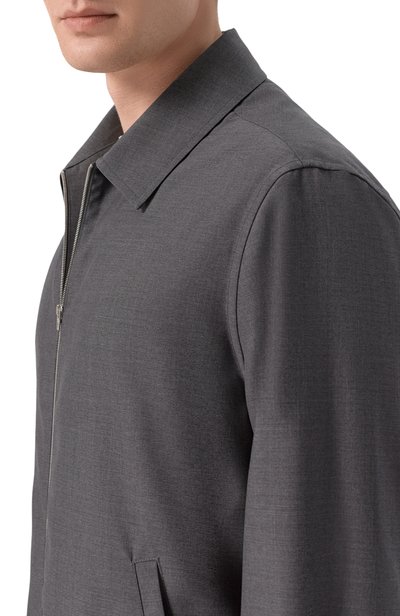 Шерстяная куртка-рубашка JIL SANDER, арт. J22SW0166/J40249, фото 5