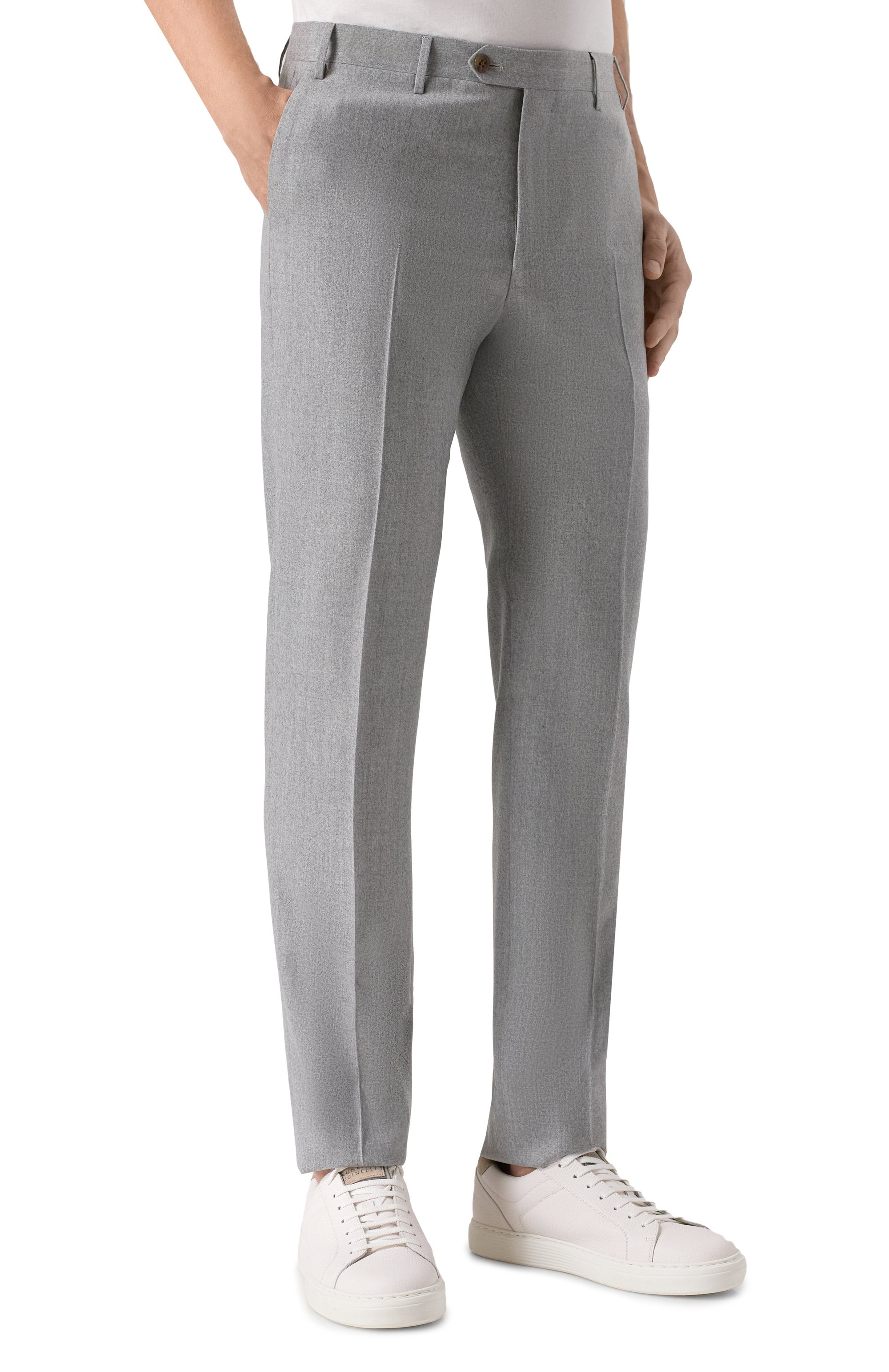 Шерстяные брюки CORNELIANI, арт. 265B01-2618111, фото 3