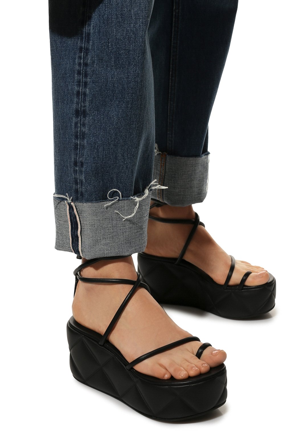 Кожаные босоножки LE SILLA, арт. 2588U040M1PPFAK, фото 3