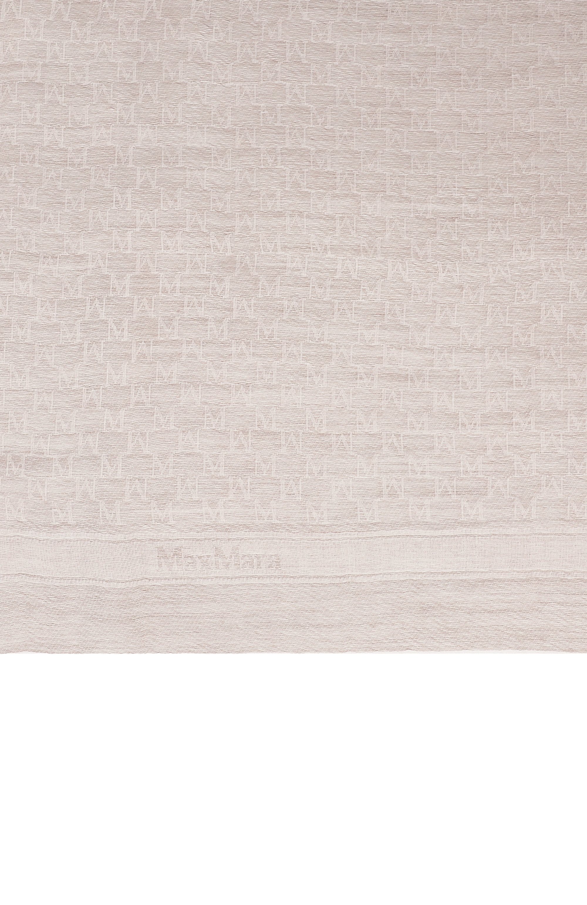 Шарф из шерсти и шелка MAX MARA, арт. MXA0RA, фото 4