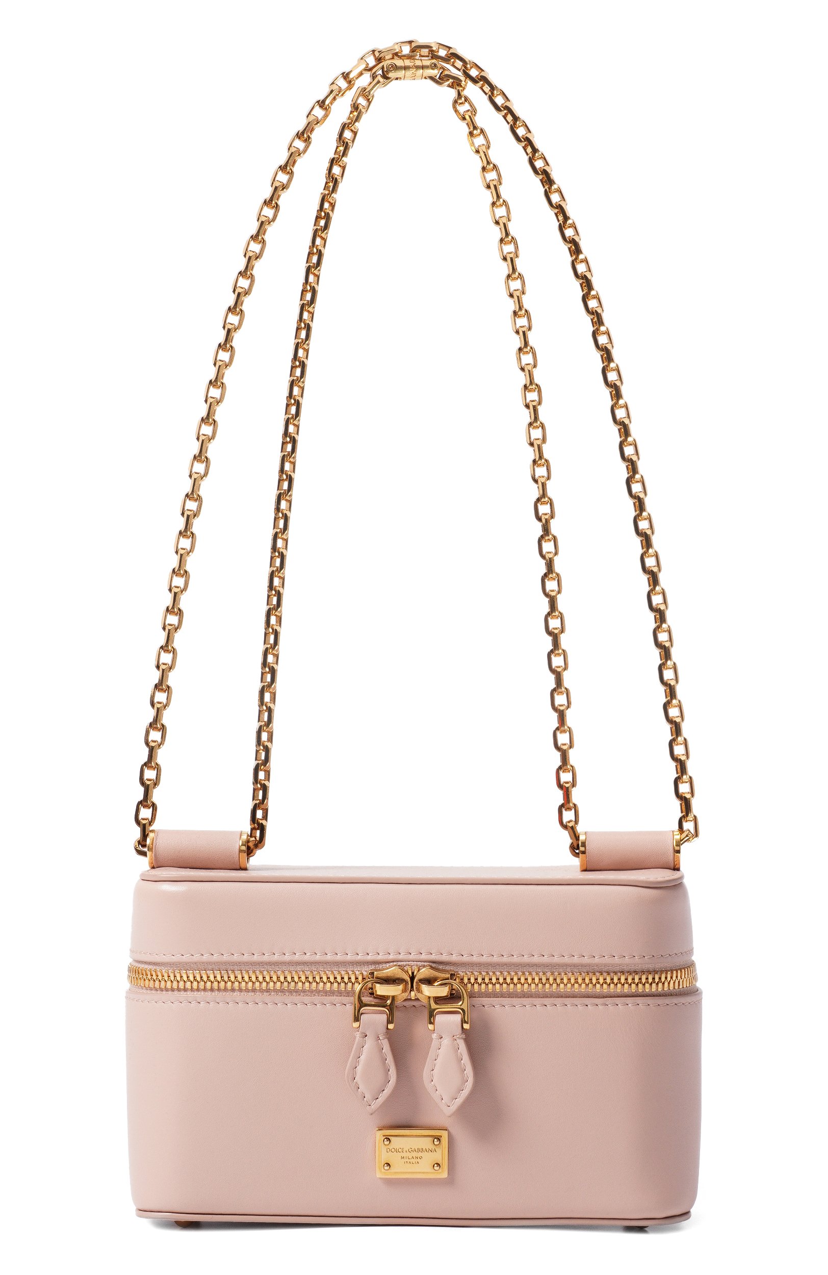 Сумка sicily DOLCE & GABBANA светло-розового цвета по цене 197500 руб., арт. BB7800/B7321, фото 1 Сумка sicily DOLCE & GABBANA, арт. BB7800/B7321, фото 1