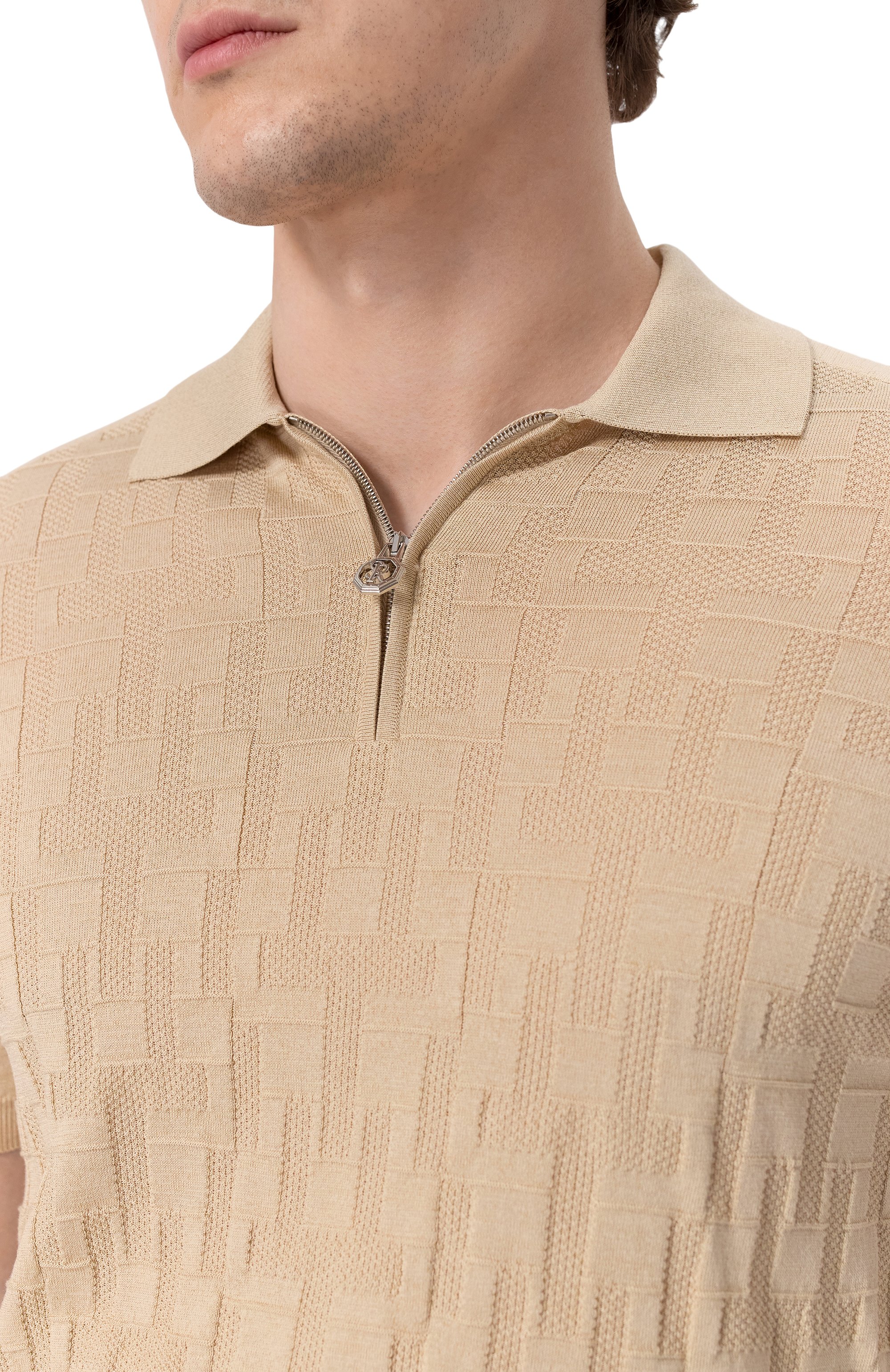 Поло из шелка и хлопка STEFANO RICCI, арт. K818098P31/F25279, фото 5