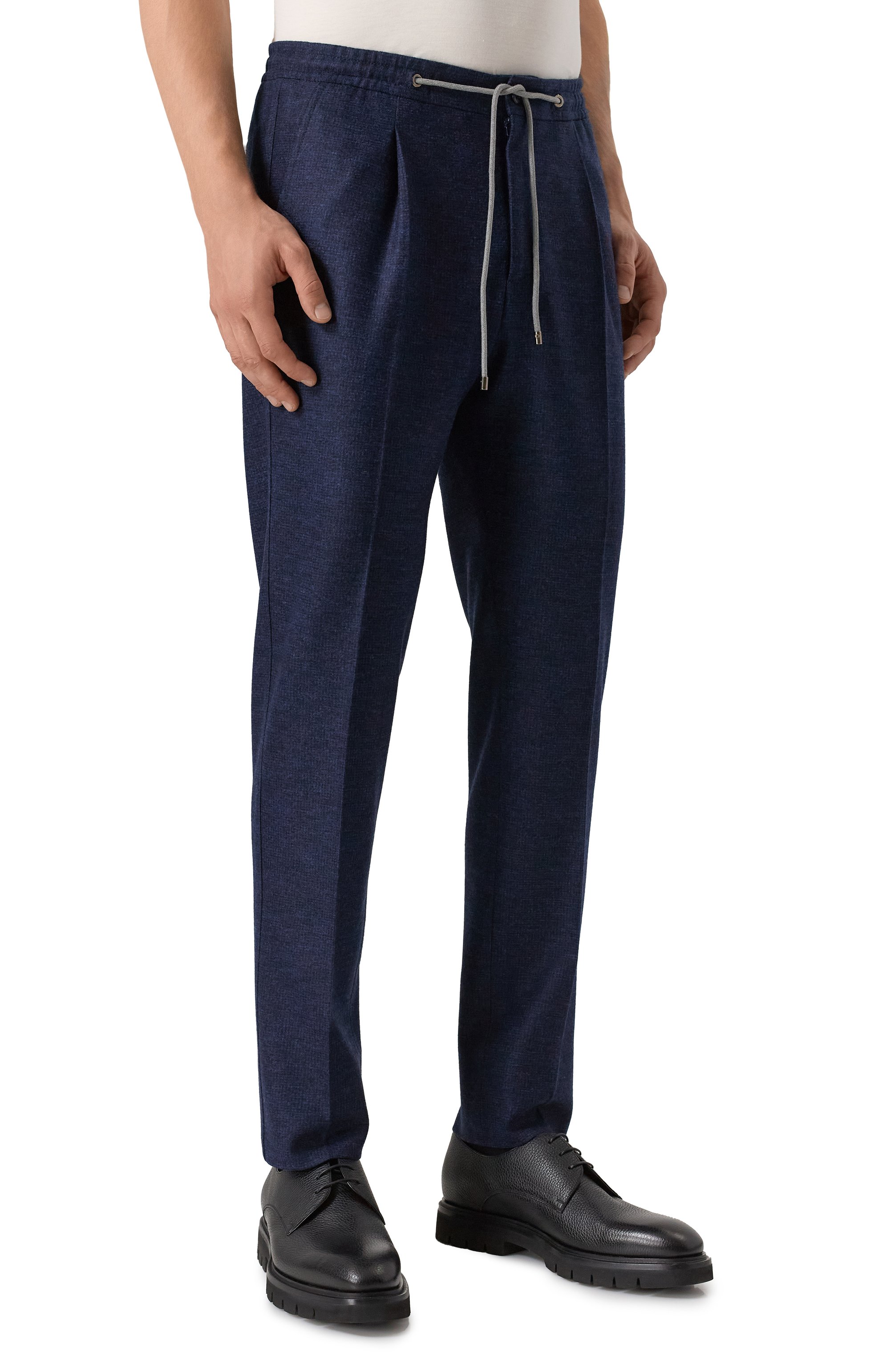 Шерстяные брюки CORNELIANI, арт. 264L19-2617800, фото 3