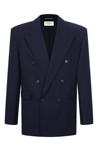 Мужской шерстяной пиджак SAINT LAURENT, арт. 835102/Y5K32