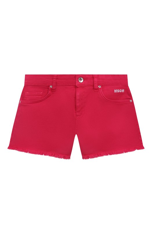 

Джинсовые шорты MSGM kids, Розовый