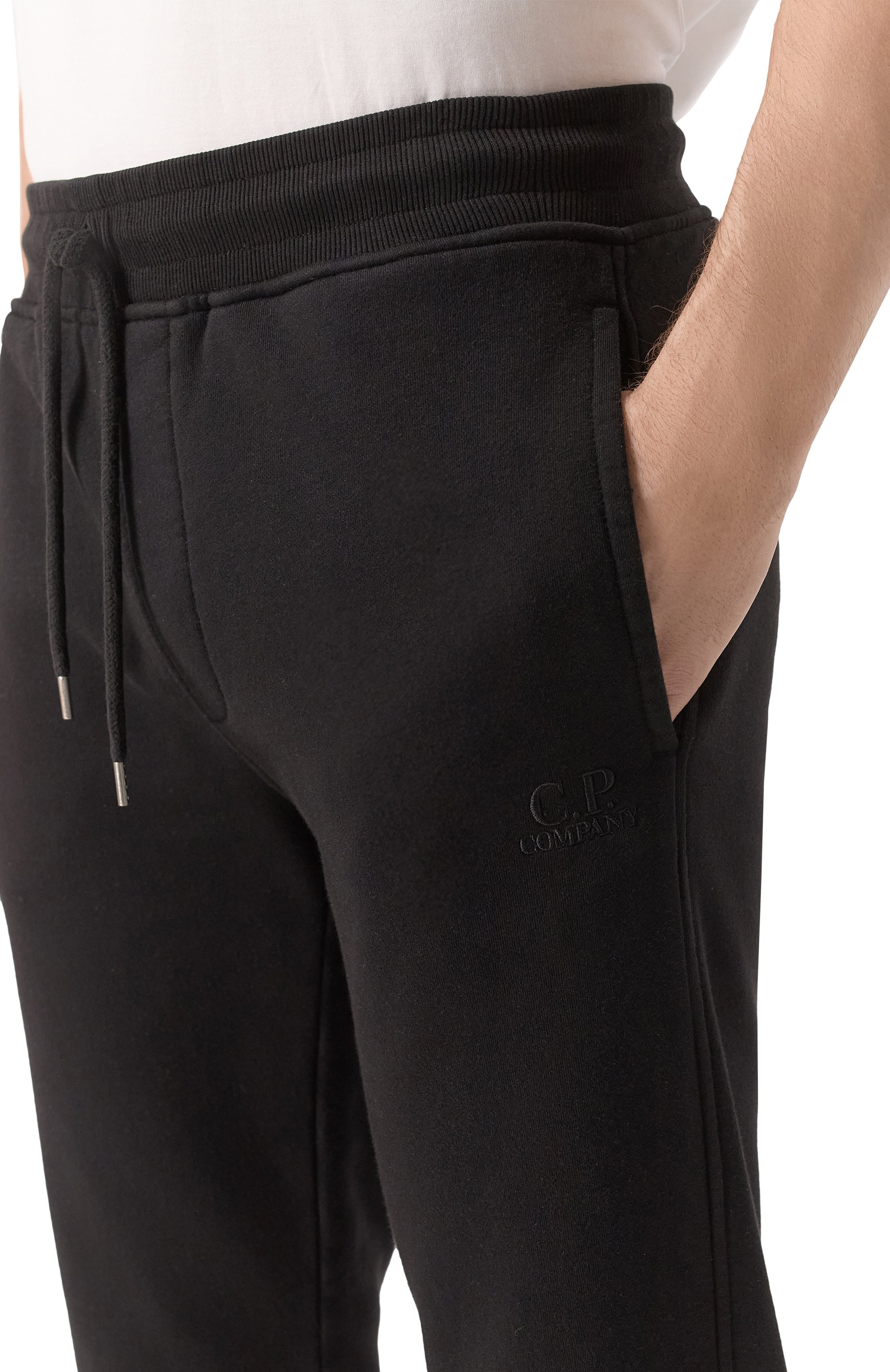 Хлопковые джоггеры C.P. COMPANY, арт. 18CMSP100B110044G, фото 5