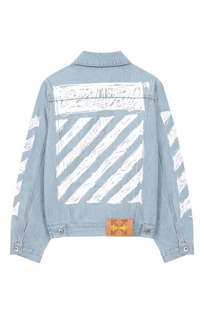 Джинсовая куртка OFF-WHITE, арт. 0BYE001S26DEN001_001, фото 2
