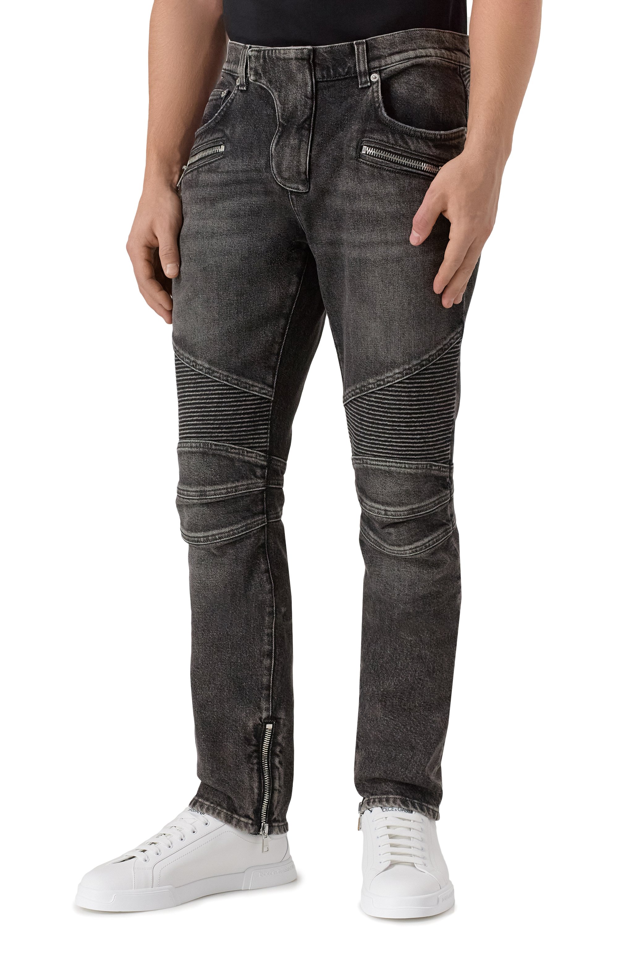 Джинсы BALMAIN, арт. FH1MG115/DF82, фото 3