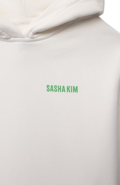 Комплект из худи и брюк serena SASHA KIM белого цвета по цене 19920 руб., арт. УТ-00000574, фото 4 Комплект из худи и брюк serena SASHA KIM, арт. УТ-00000574, фото 4