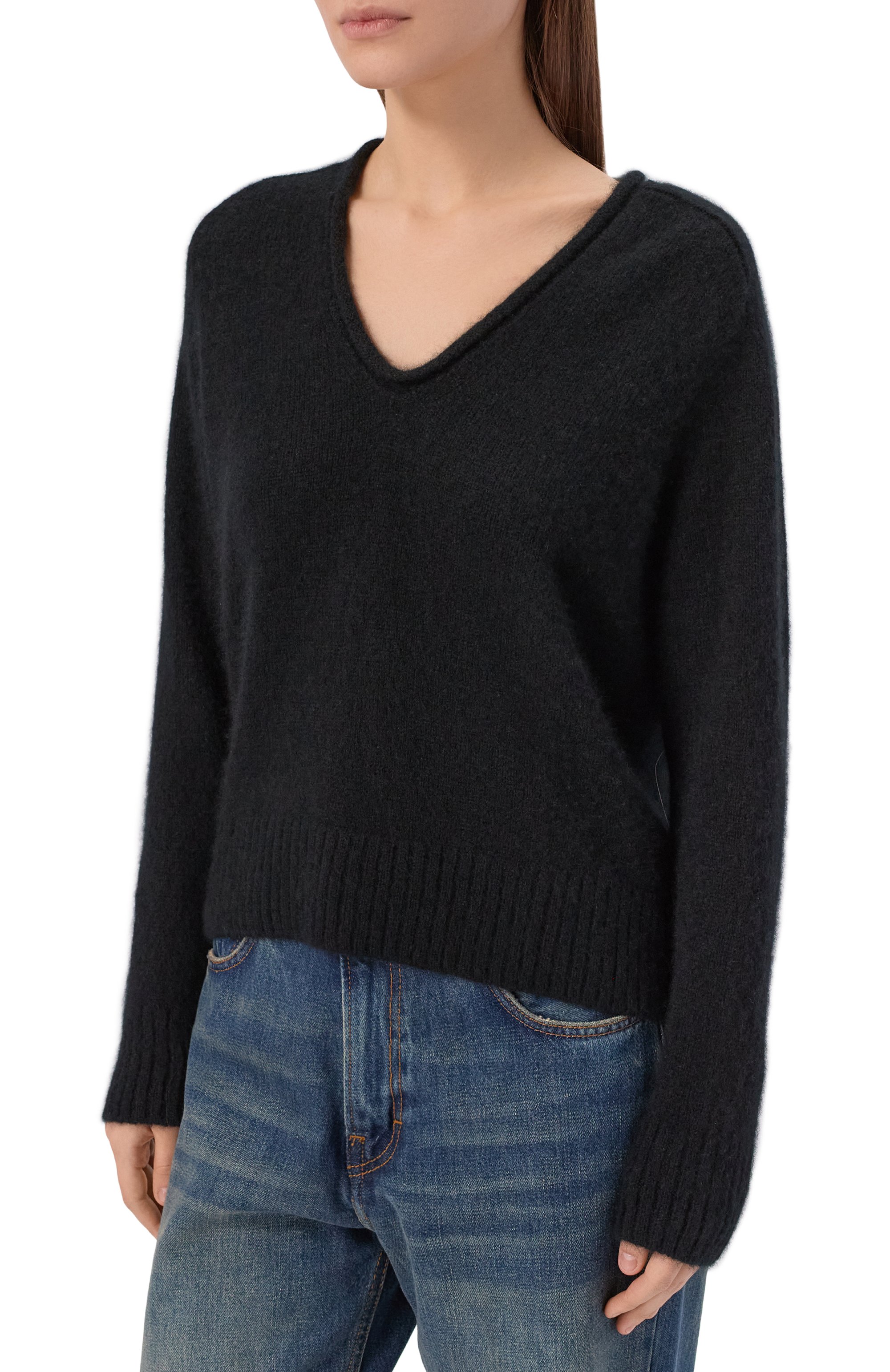 Кашемировый пуловер JAMES PERSE, арт. WLTC3067, фото 3