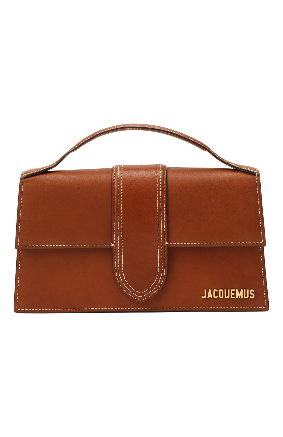 Сумка le bambino JACQUEMUS коричневого цвета по цене 66650 руб., арт. 211BA08/304820, фото 1 Сумка le bambino JACQUEMUS, арт. 211BA08/304820, фото 1