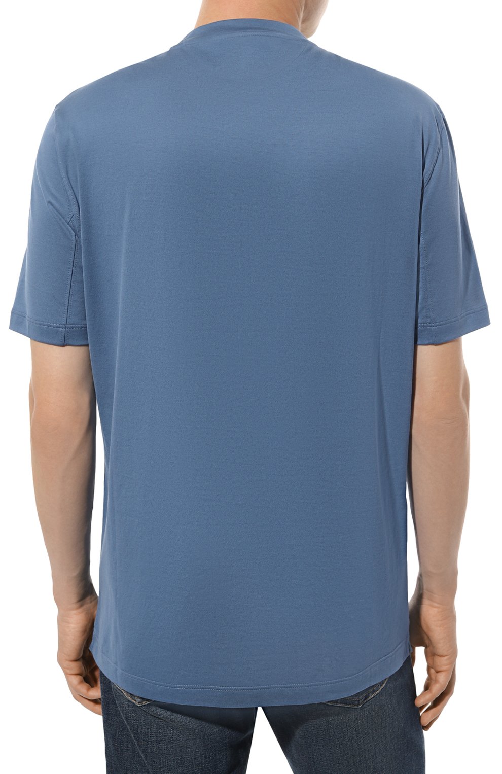 Хлопковая футболка BRUNELLO CUCINELLI, арт. M0T718452, фото 4