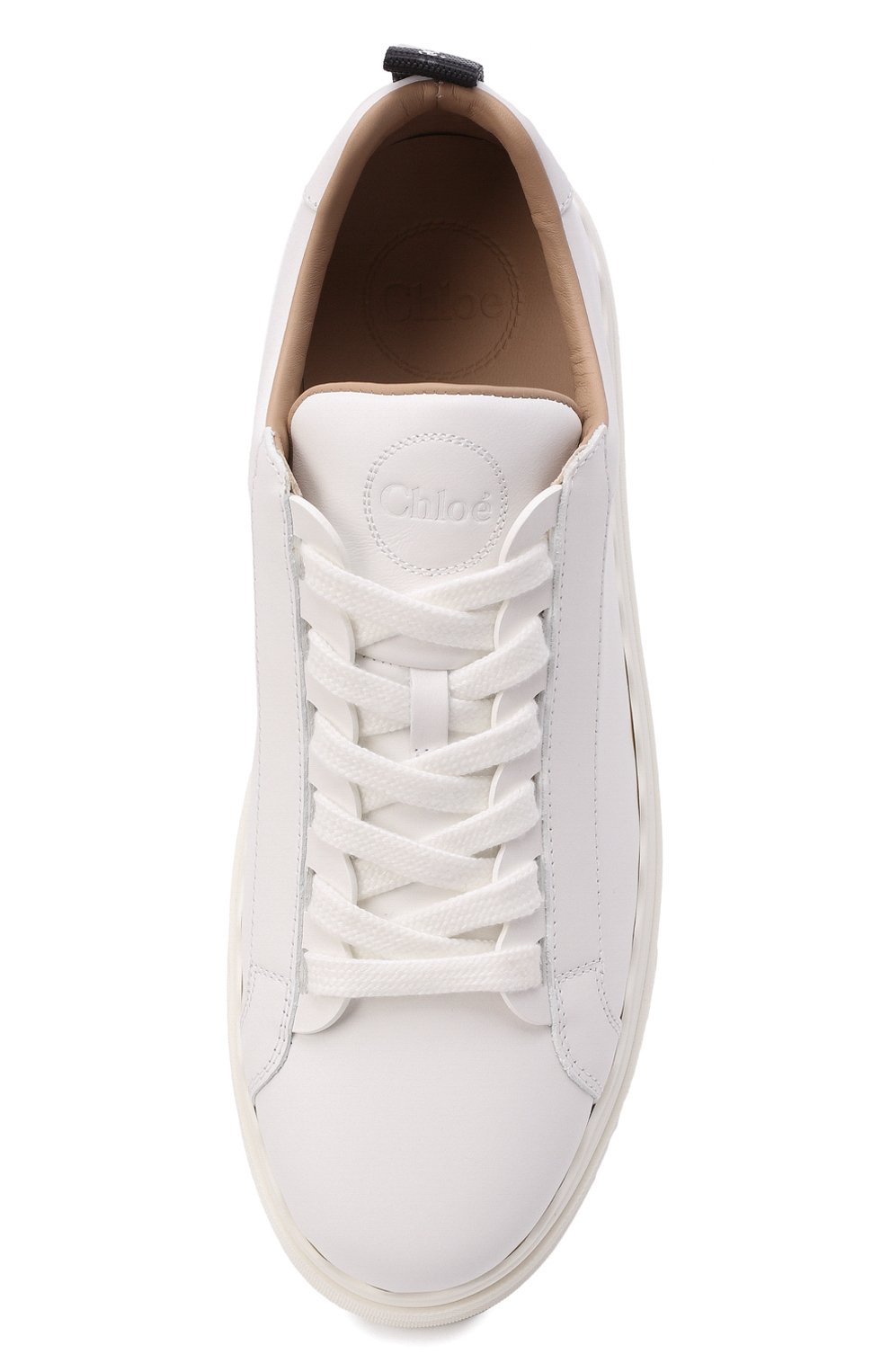 Кожаные кеды lauren CHLOÉ, арт. CHC19S10842, фото 6