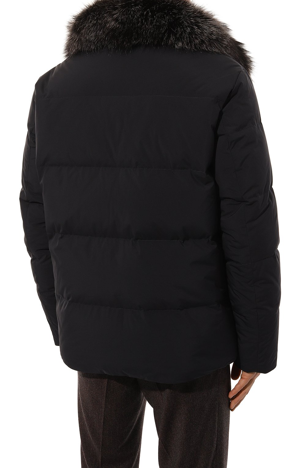 Пуховик с отделкой из песца YVES SALOMON, арт. 25WHV01370K26G, фото 5