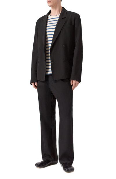 Мужская хлопковый лонгслив JIL SANDER, арт. J47NH0002/J46497