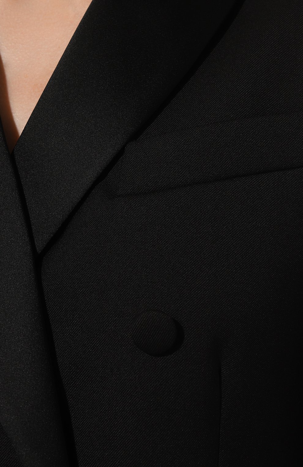 Шерстяной жакет P.A.R.O.S.H. черного цвета по цене 83950 руб., арт. D420067, фото 5 Шерстяной жакет P.A.R.O.S.H., арт. D420067, фото 5