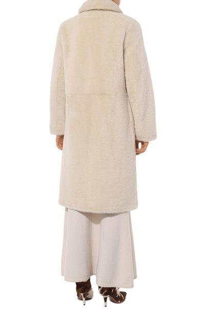 Шуба из овчины YVES SALOMON, арт. 21WYM60504MESI, фото 4