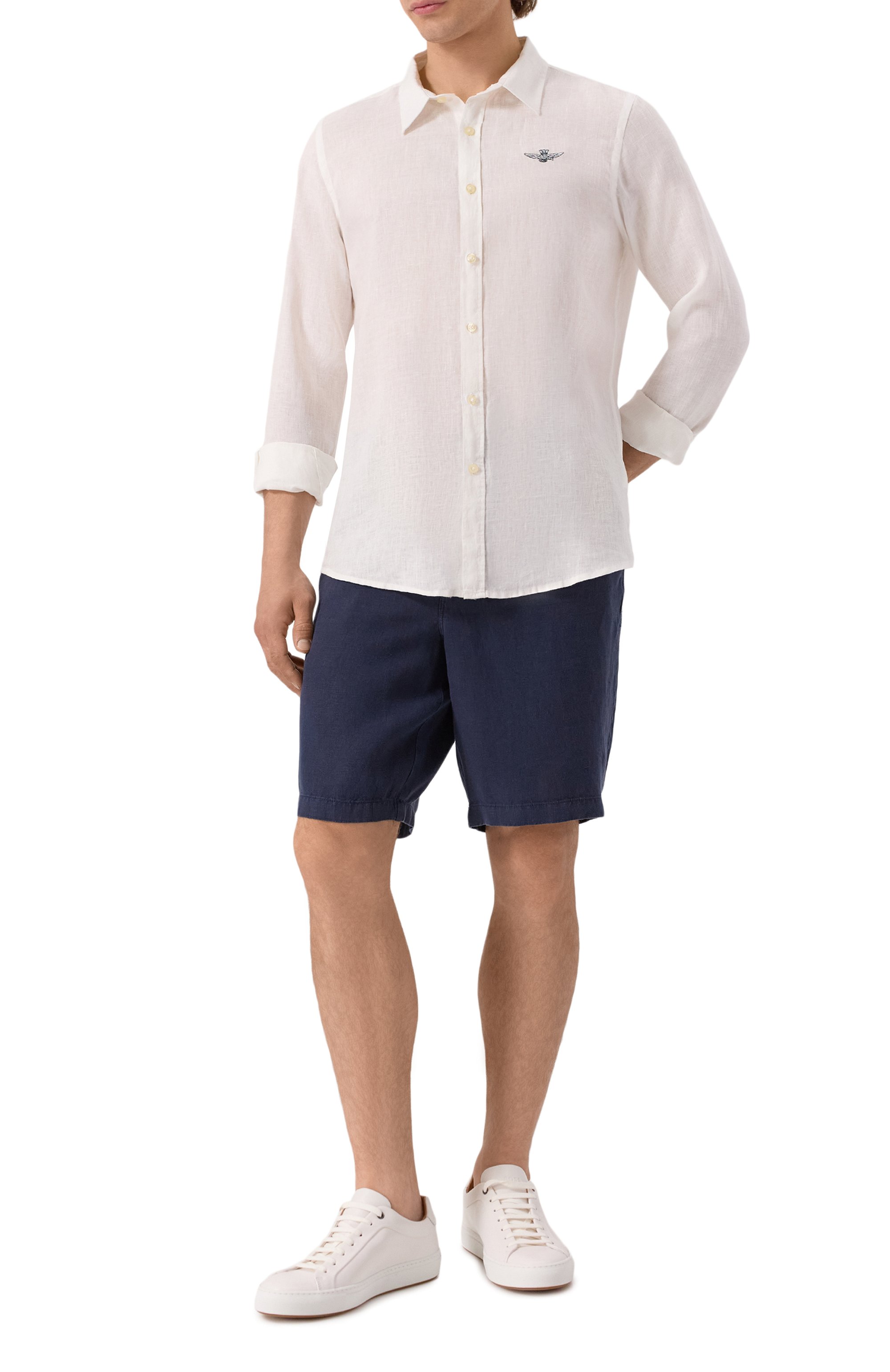 Льняные шорты AERONAUTICA MILITARE, арт. 251BE253CT3508, фото 2