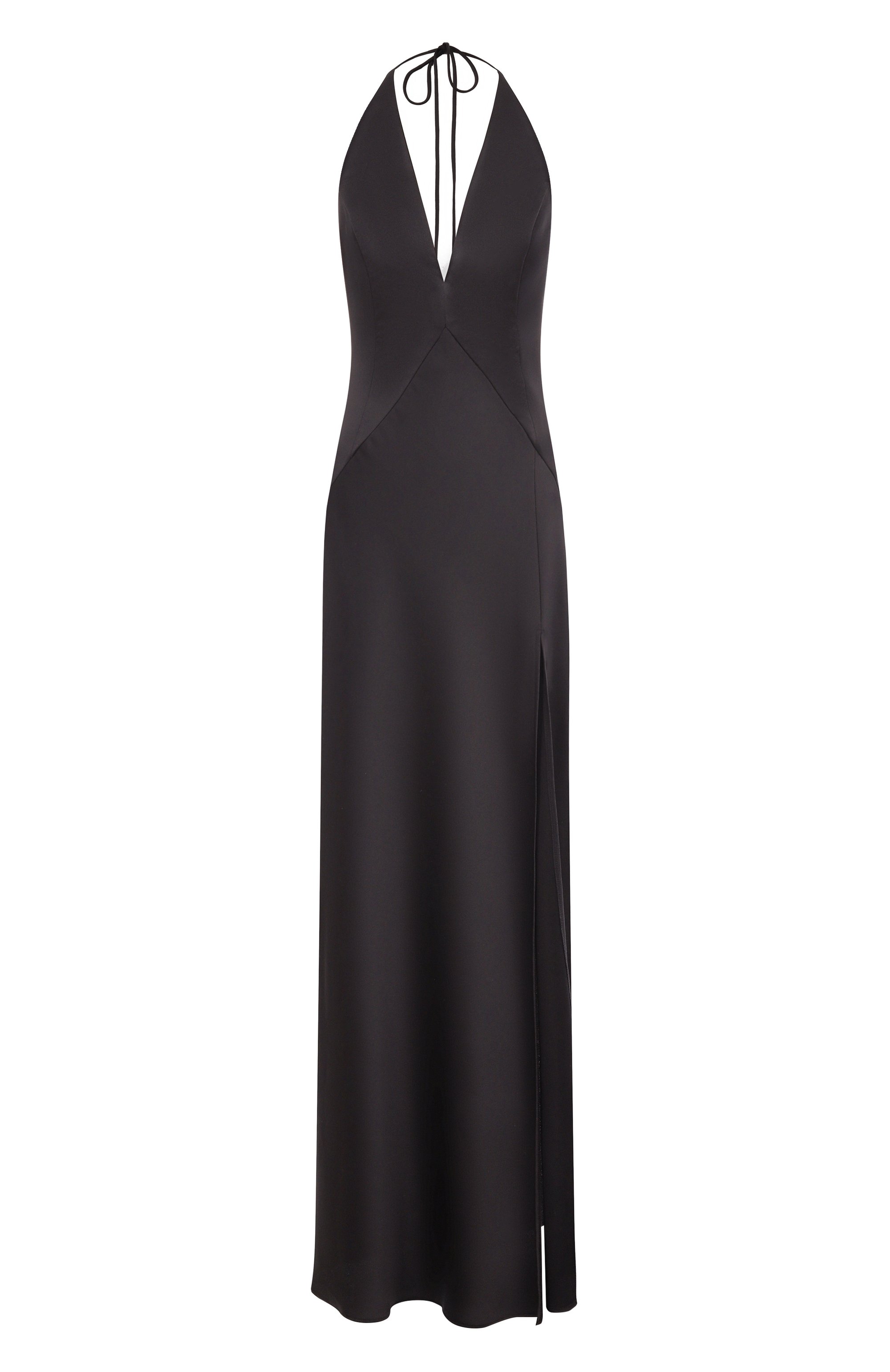 Платье SASHA KIM черного цвета по цене 130900 руб., арт. SK-00001779, фото 1 Платье SASHA KIM, арт. SK-00001779, фото 1